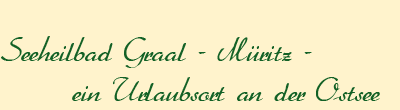 Seeheilbad Graal Müritz